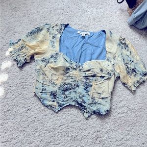 Soft body corset crop top